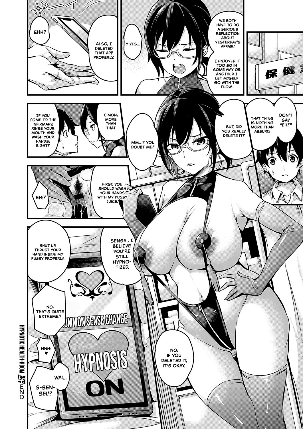 Hentai Manga Comic-Hypnotic Health Room-Read-32